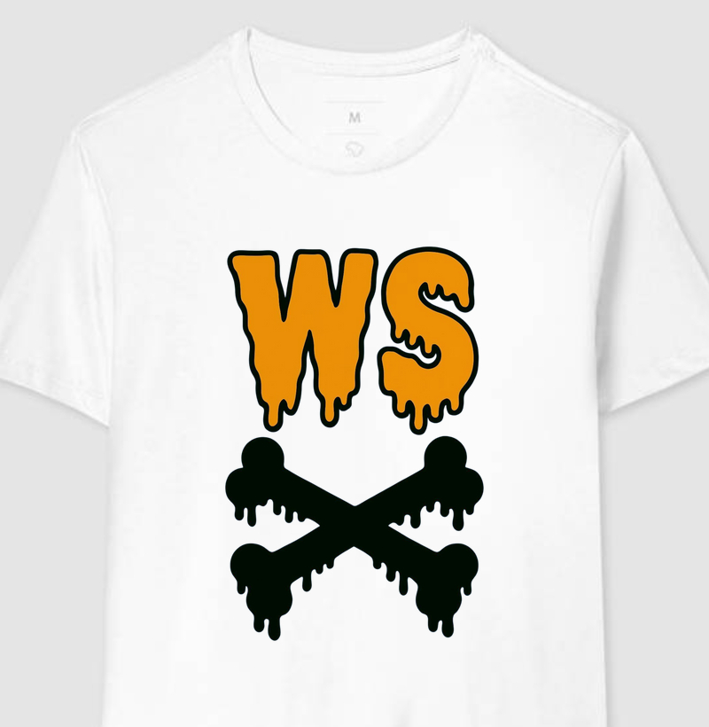 Camiseta Wodskull WS Logo Yellow / Black