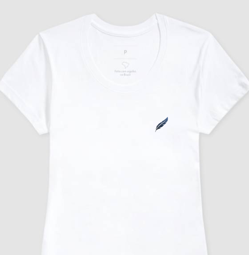 Camiseta Feather Kingfischer | Candwell