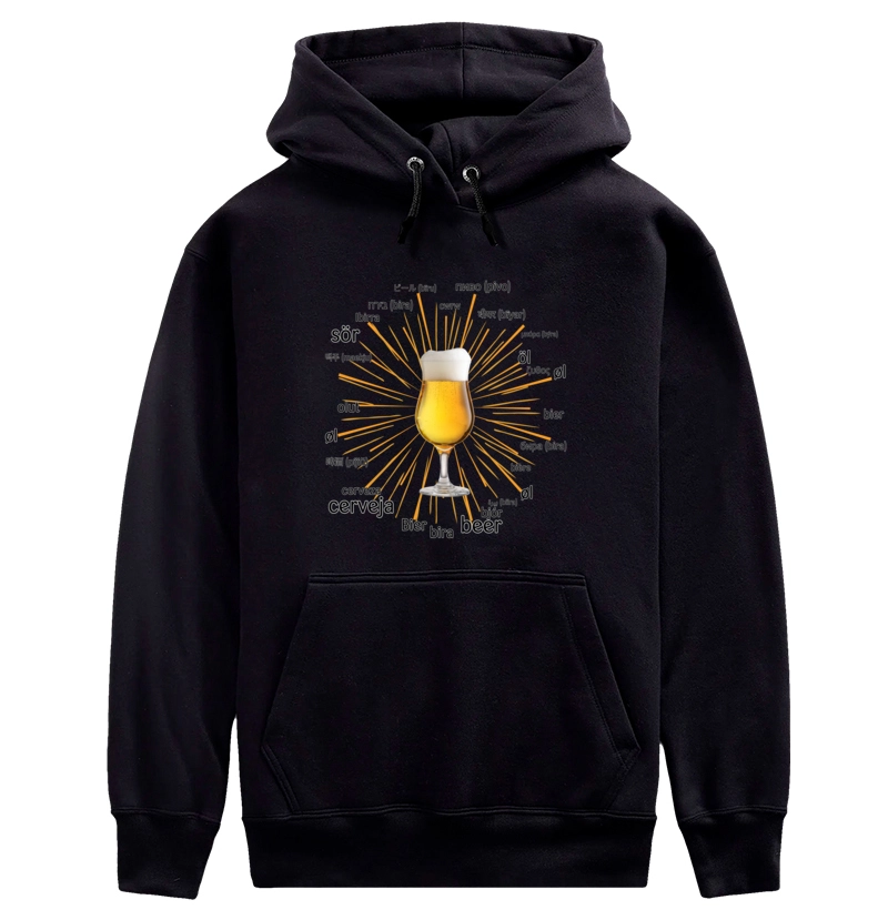 MOLETOM - CERVEJA EM VÁRIOS IDIOMAS