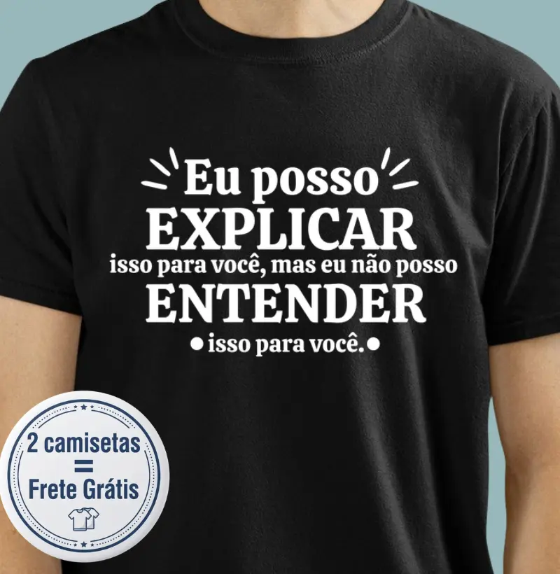 Camiseta Premium Professor/Pedagogo