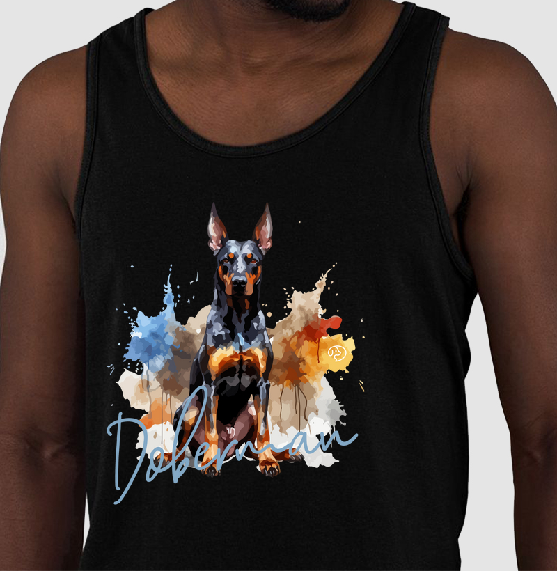 Doberman Splash