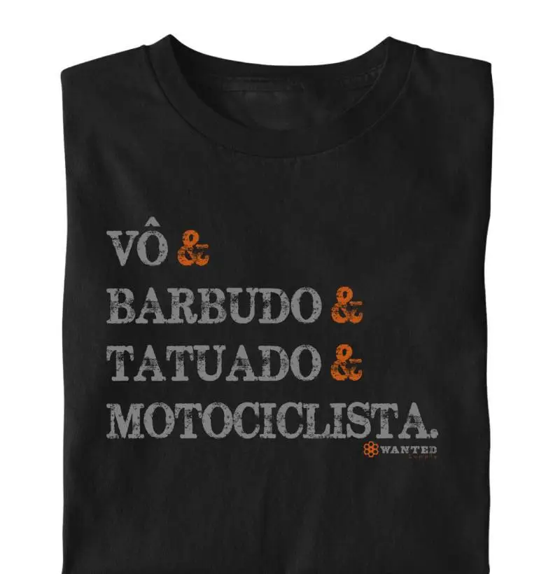 Vô, Barbudo, Tatuado, Motociclista