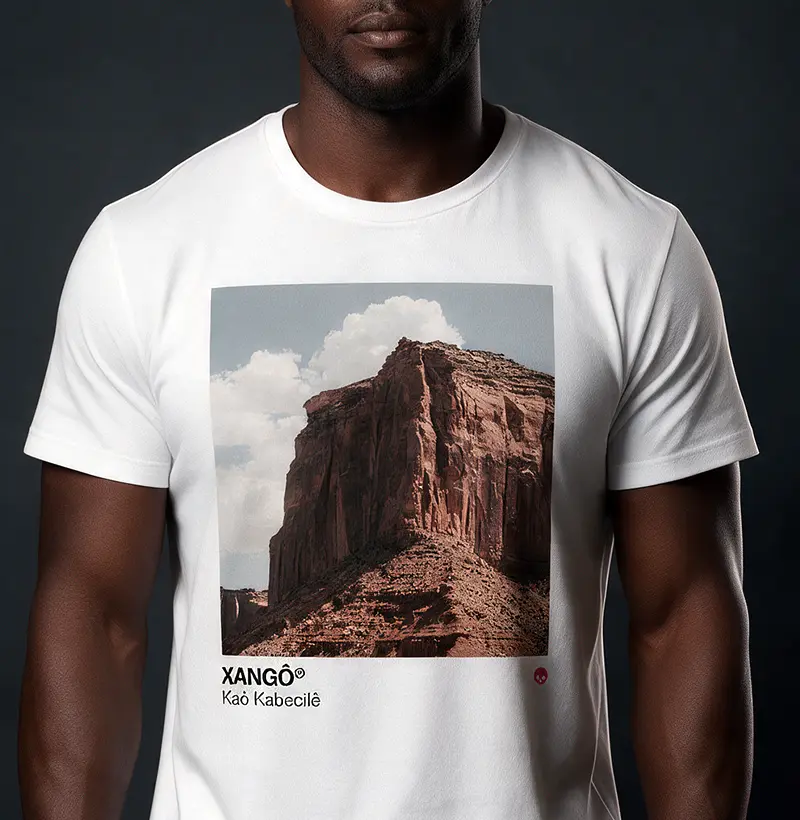 Camiseta Umbanda Orixá Xangô - Pedreira