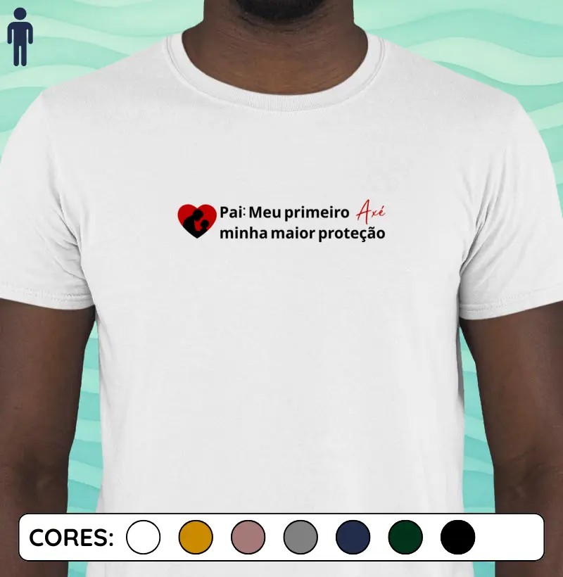 Pai meu primeiro axé minha maior proteção