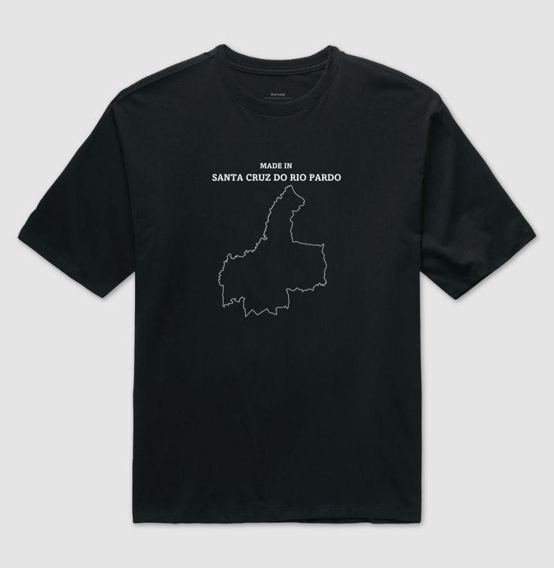 Santa Cruz do Rio Pardo (SP) | Do Seu Jeito - Camiseta Oversized