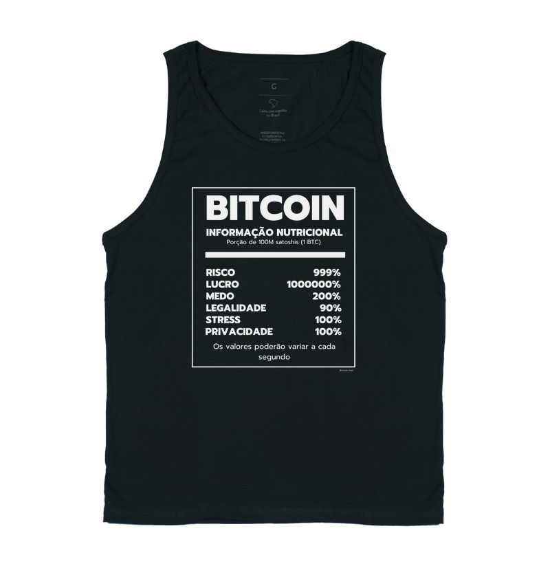 Bitcoin nutrition facts