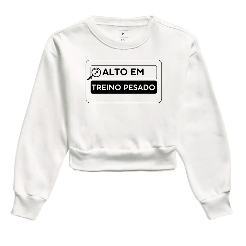 Alto em treino pesado