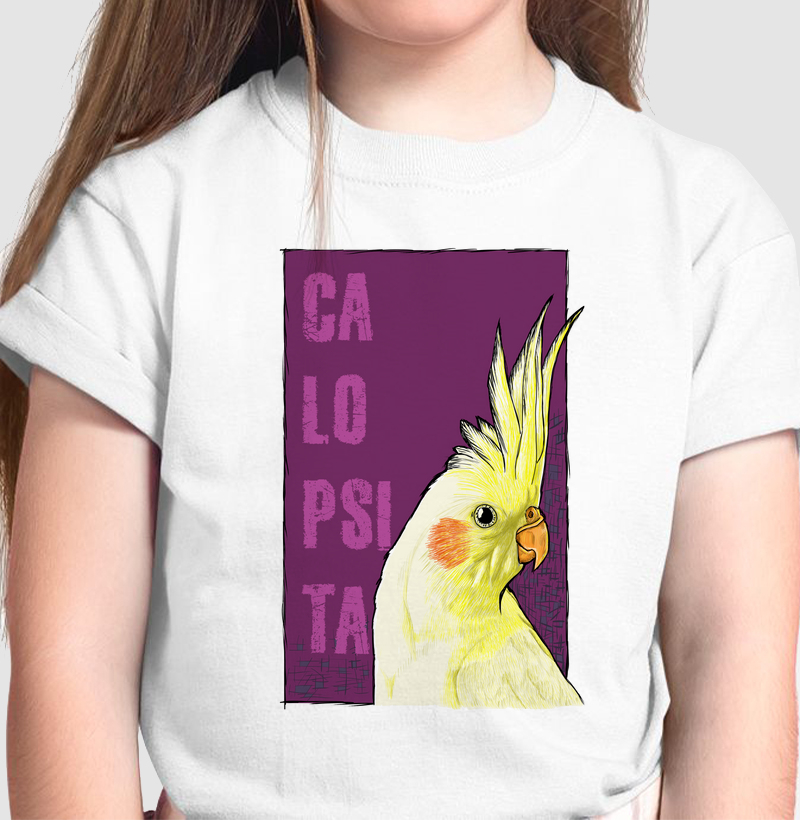 Camiseta Infantil Calopsita
