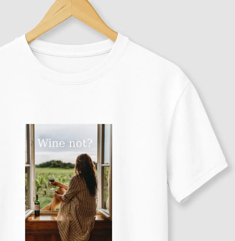 Wine not? on the window