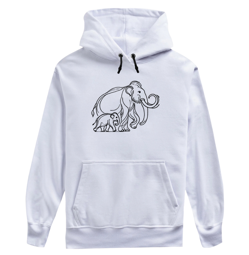 Mamute Mãe e Filhote