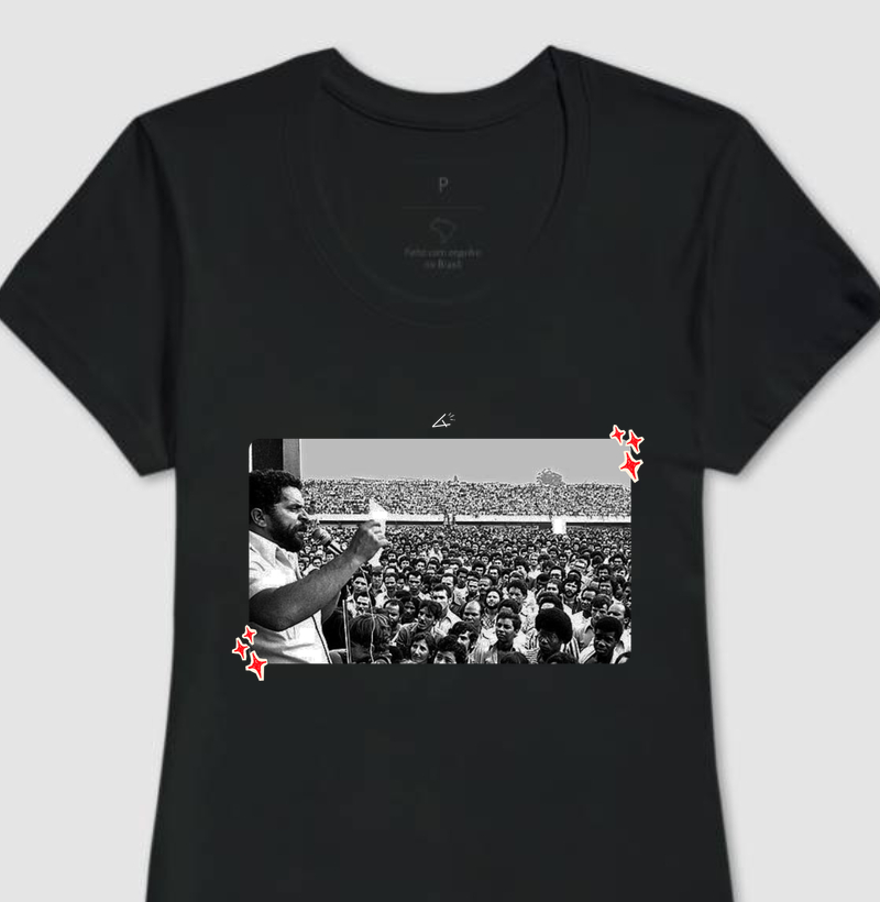 Camiseta foto Lula - Camiseta
