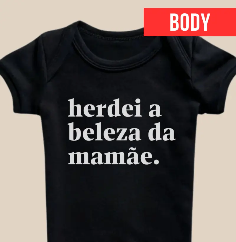Herdei a beleza da mamãe