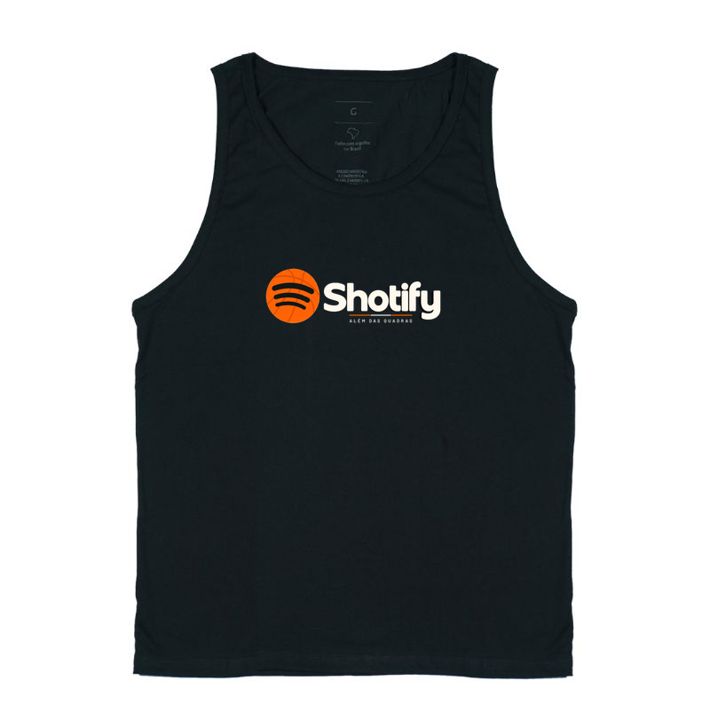 Camiseta SHOTify — No Ritmo do Jogo
