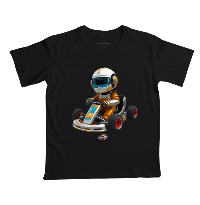 Camiseta Infantil - Robo-Kart