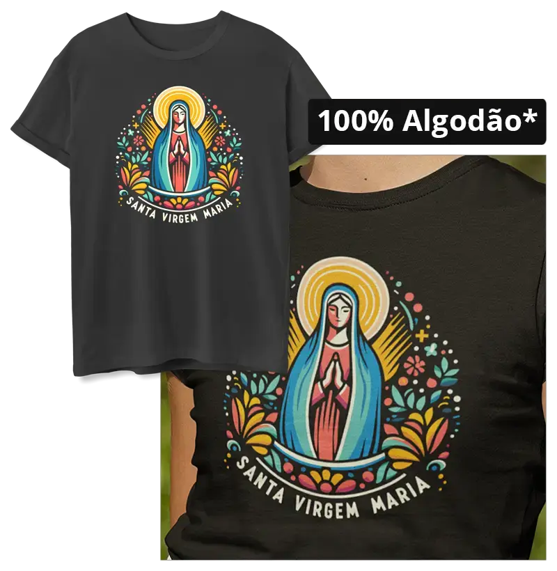 Camiseta Santa Virgem Maria