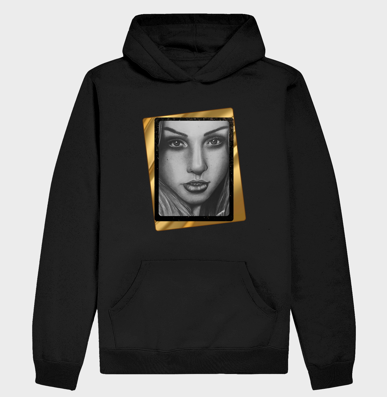 Olhar Absoluto – Intensidade em Grafite por Jéssica Lira