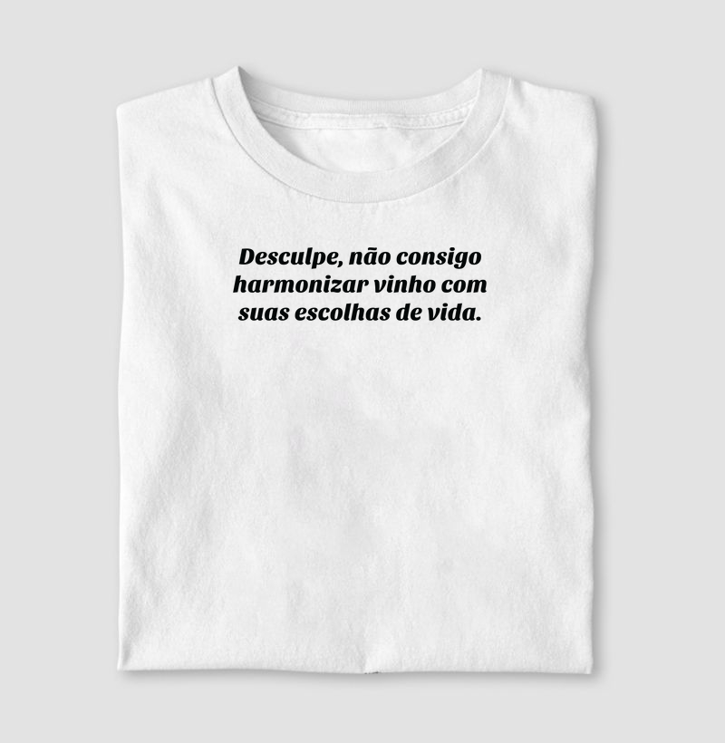 Desculpe, não consigo harmonizar...