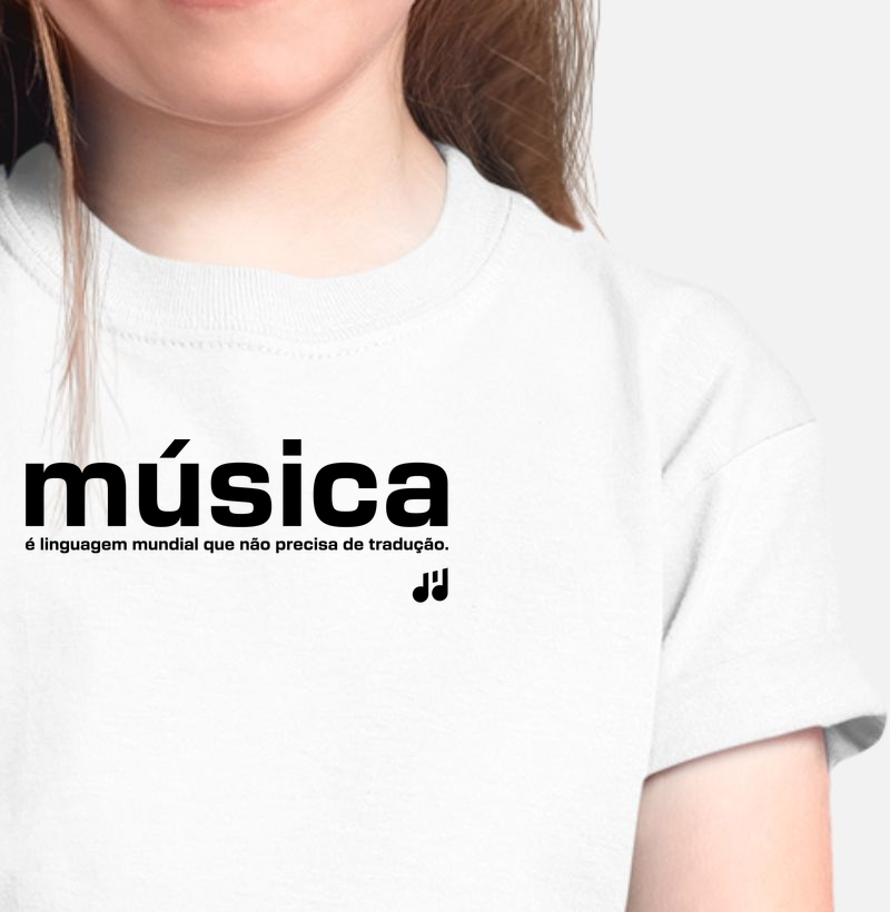 Música é uma linguagem mundial que não precisa de tradução.