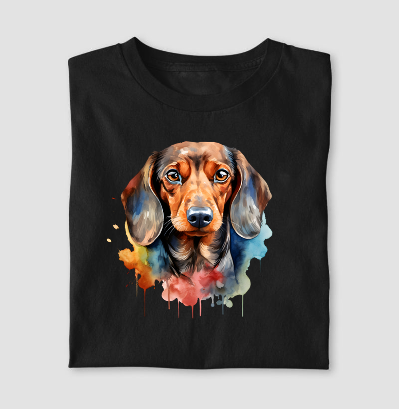 Dachshund aquarela