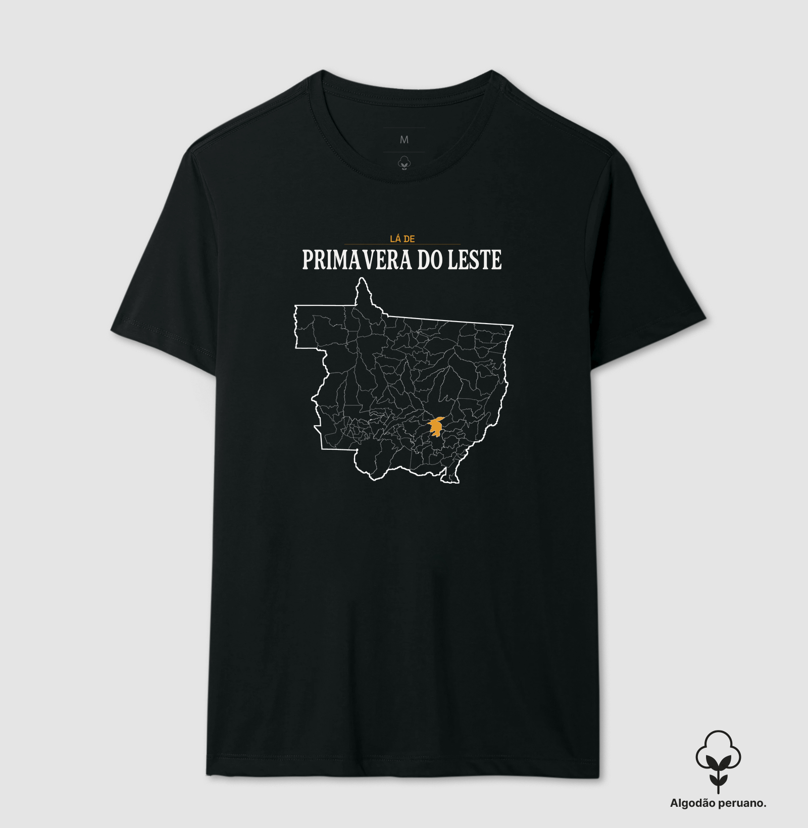 Primavera do Leste | Território MT - Camiseta Algodão Peruano