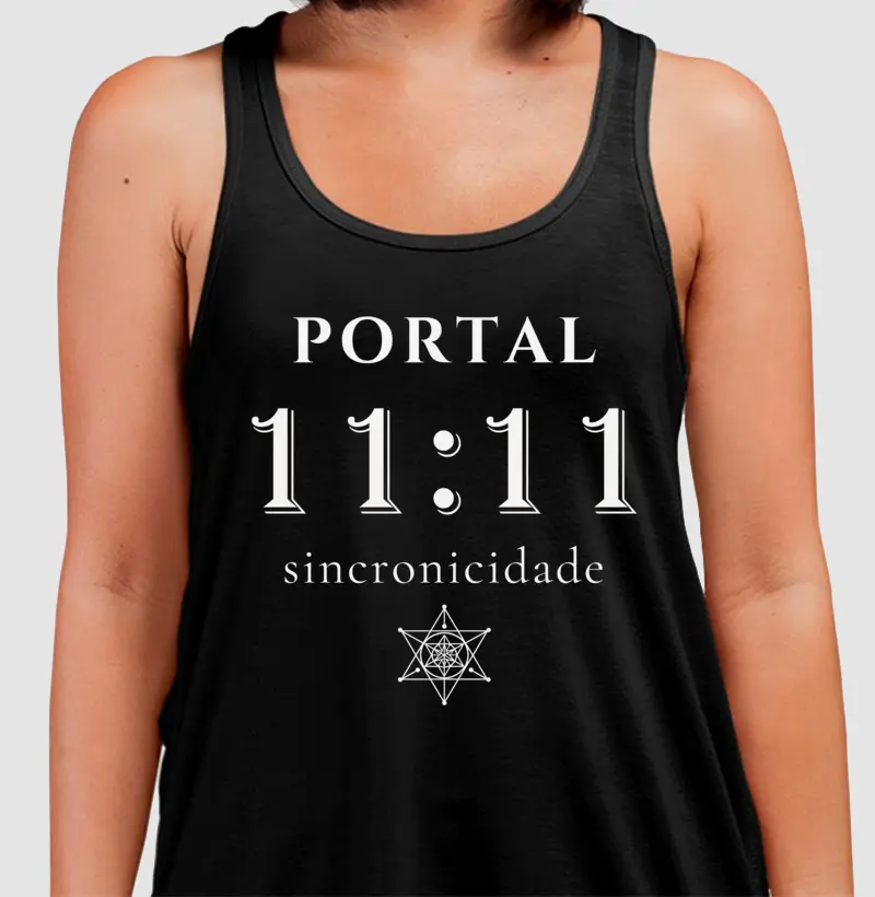 Portal 11:11 • Sincronicidade (regata)