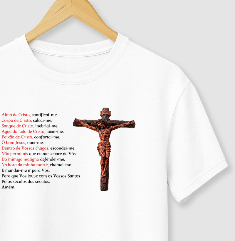 Camiseta Oração Alma de Cristo