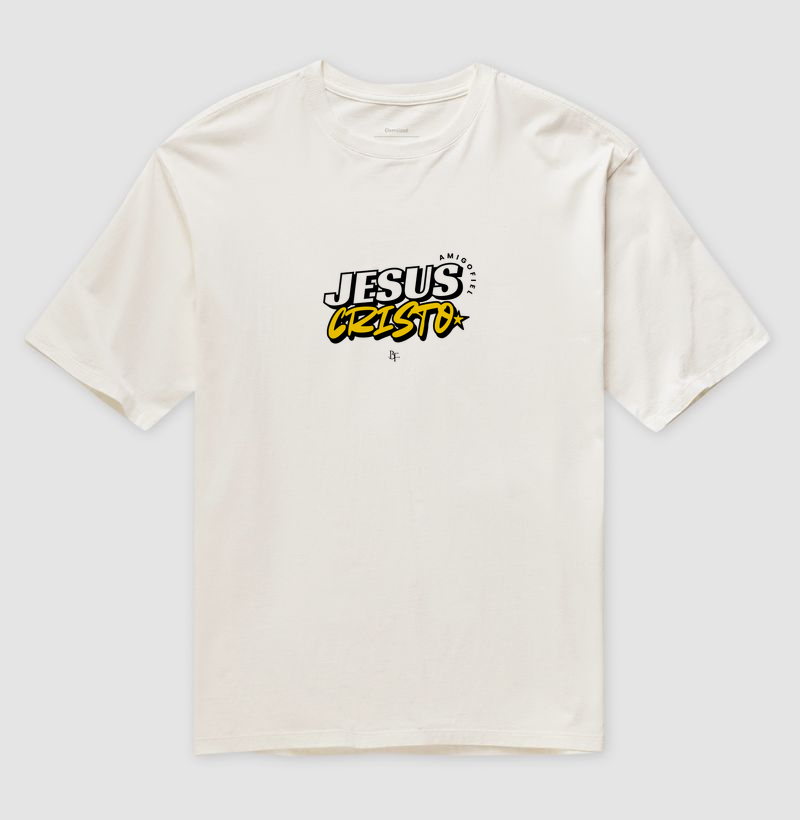 Jesus Cristo - Amigo Fiel - Camiseta Oversized