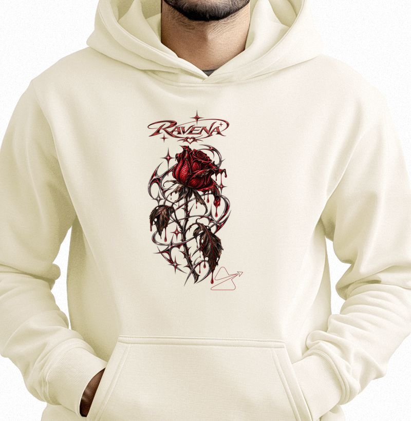 Moletom Ravena Rose