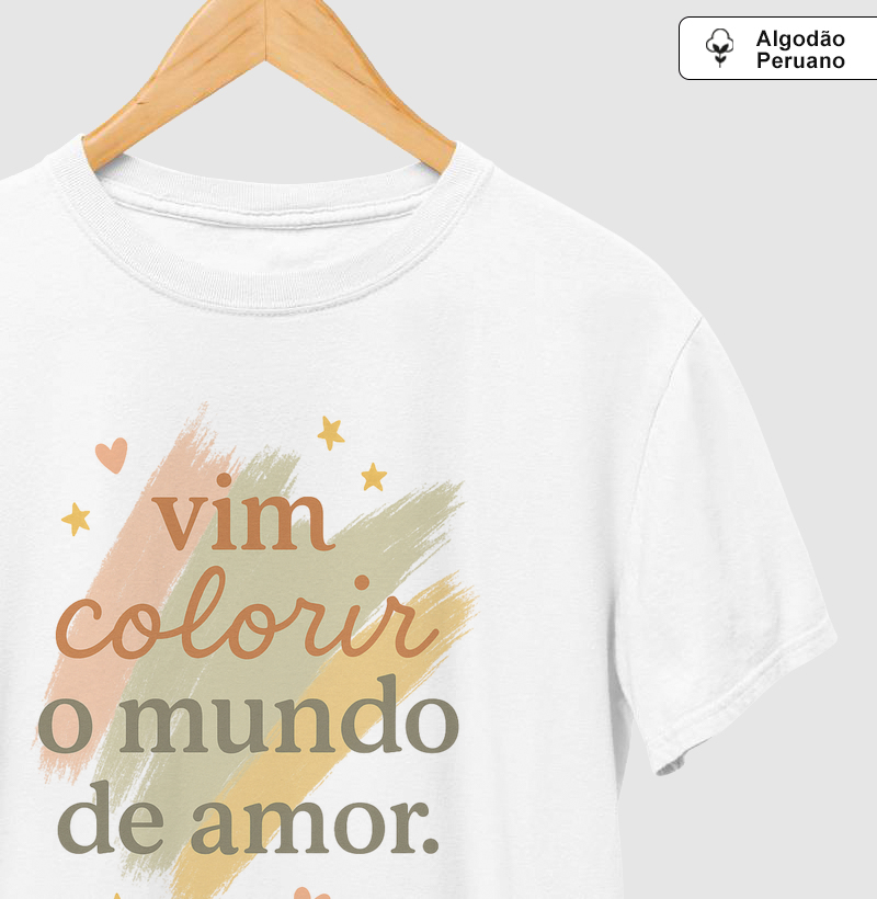 Vim Colorir o Mundo de Amor