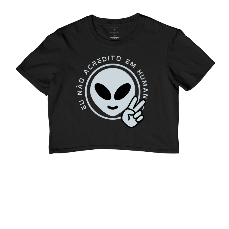 Eu não acredito em humanos.