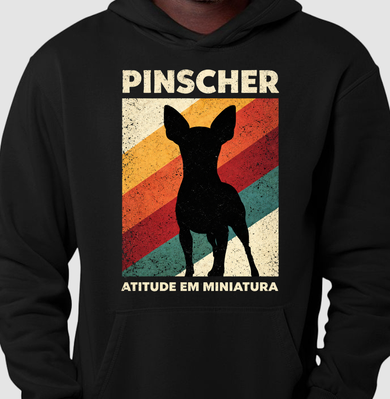 Pinscher - atitude em miniatura