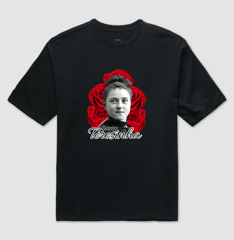 Camiseta Santa Teresinha Rosto