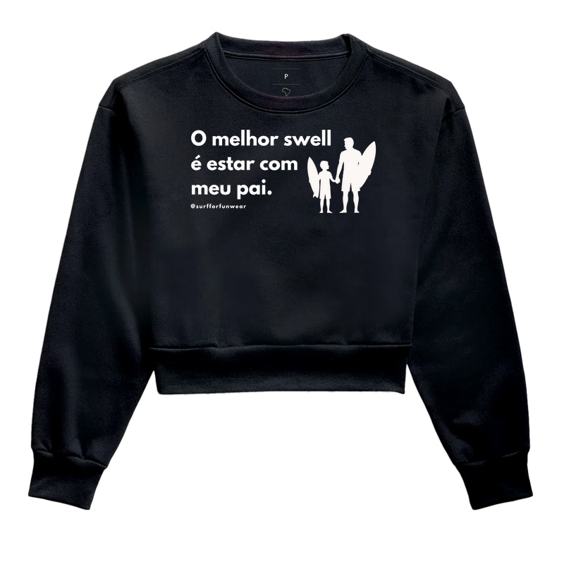 Masculino - O melhor swell é estar com meu pai.