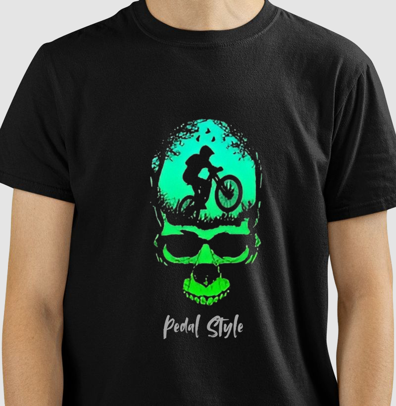 Camiseta Green Skull ps