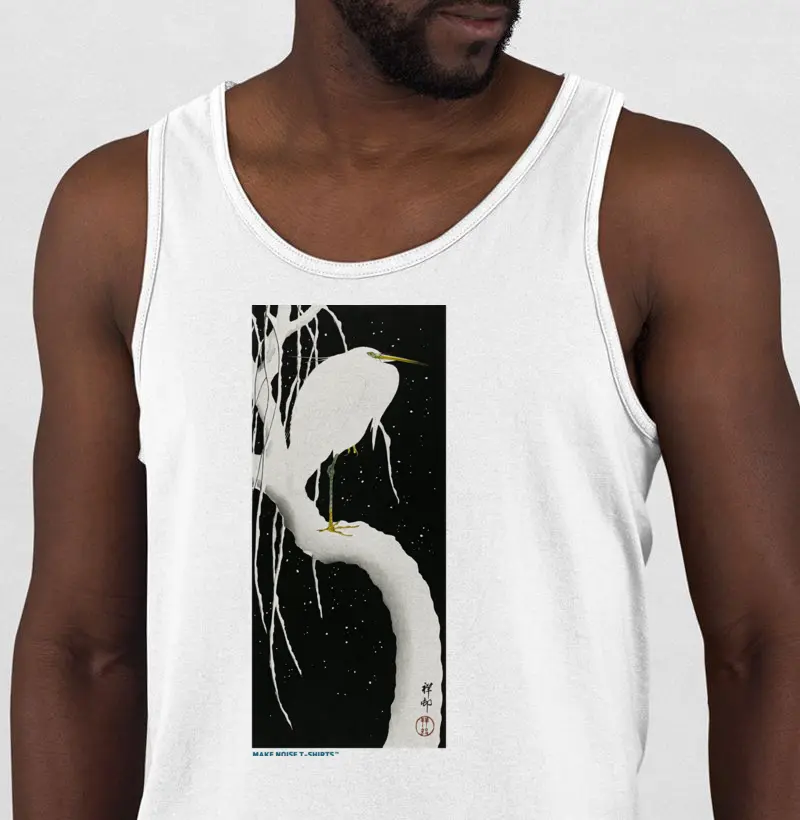 HERON IN SNOW Ohara Koson REG