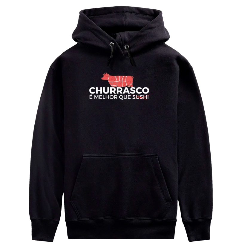 Churrasco é melhor que Sushi
