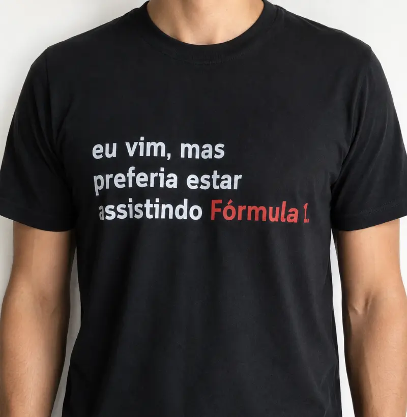 Preferia estar assistindo Fórmula 1