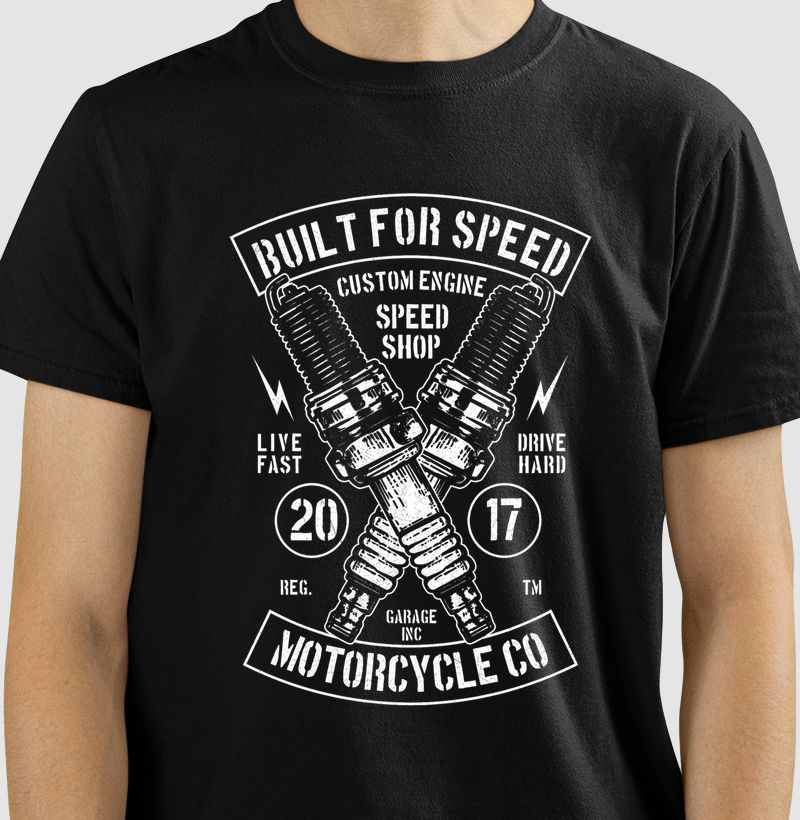 Camiseta Built for Speed