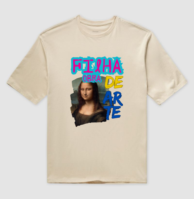 Filha Obra de Arte - Leonardo da Vinci