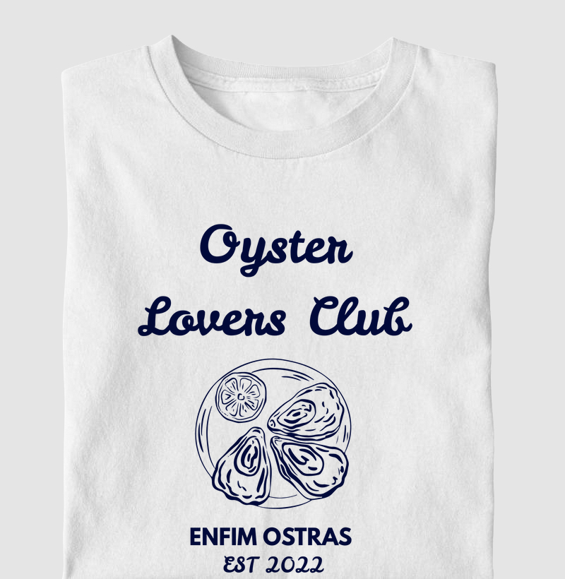 Camiseta Infantil Oyster Lover Club