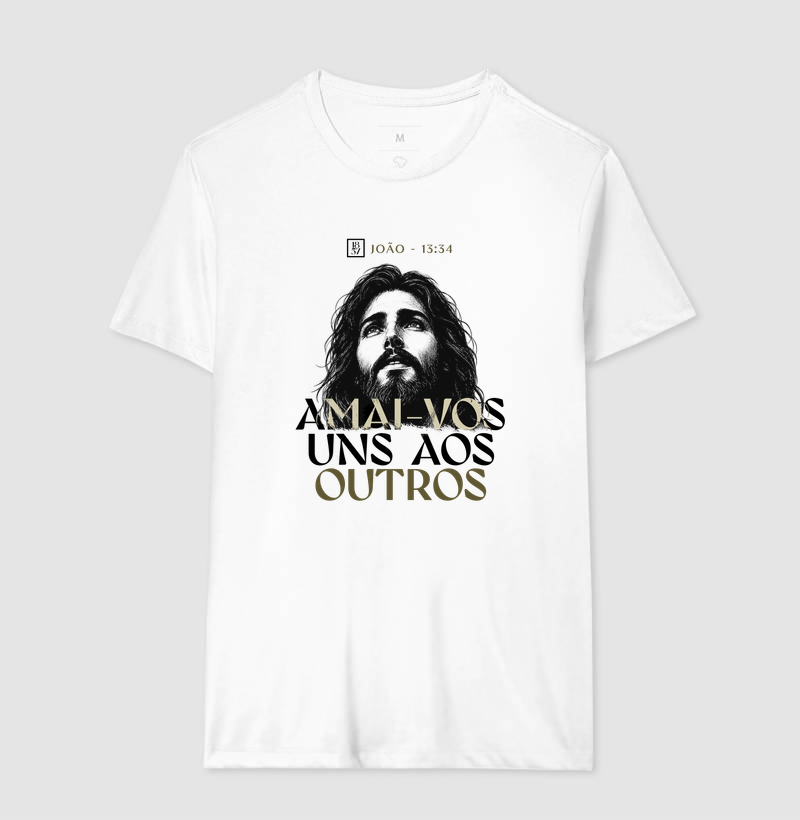 Camiseta Maior Amor Não Há | João 13:34