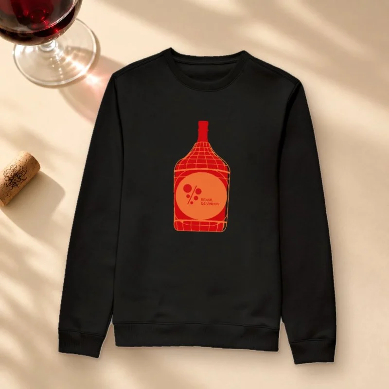 Suéter Moletom Garrafão de Vinho - BV - Suéter Moletom