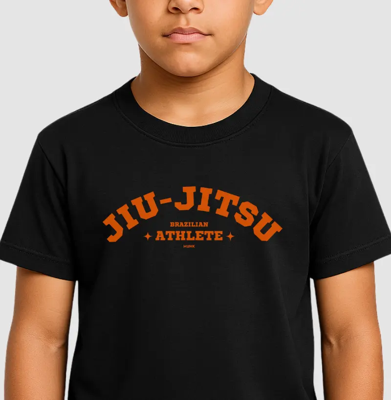 Infantil Jiu-Jitsu Athlete Faixa Laranja