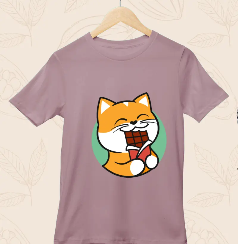 0450-Gato com chocolate