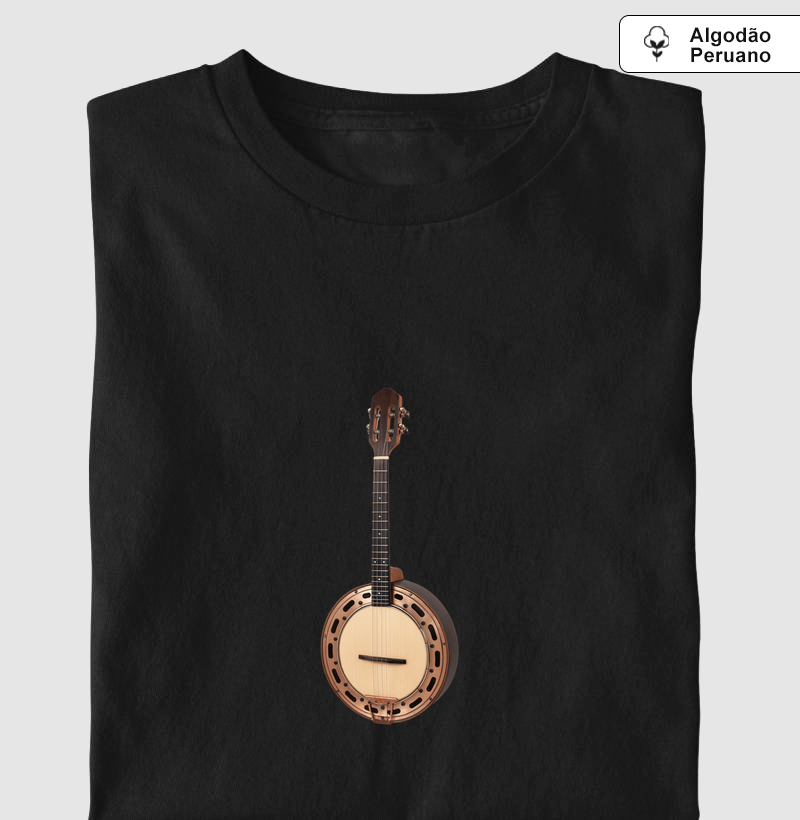 BANJO REAL - Camiseta Algodão Peruano