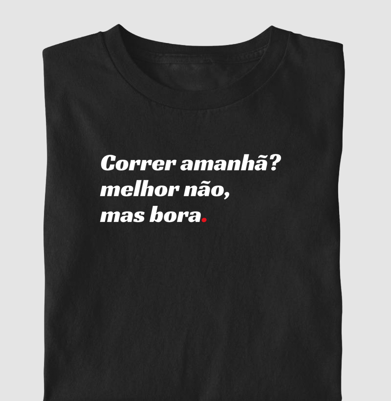 Correr amanhã?