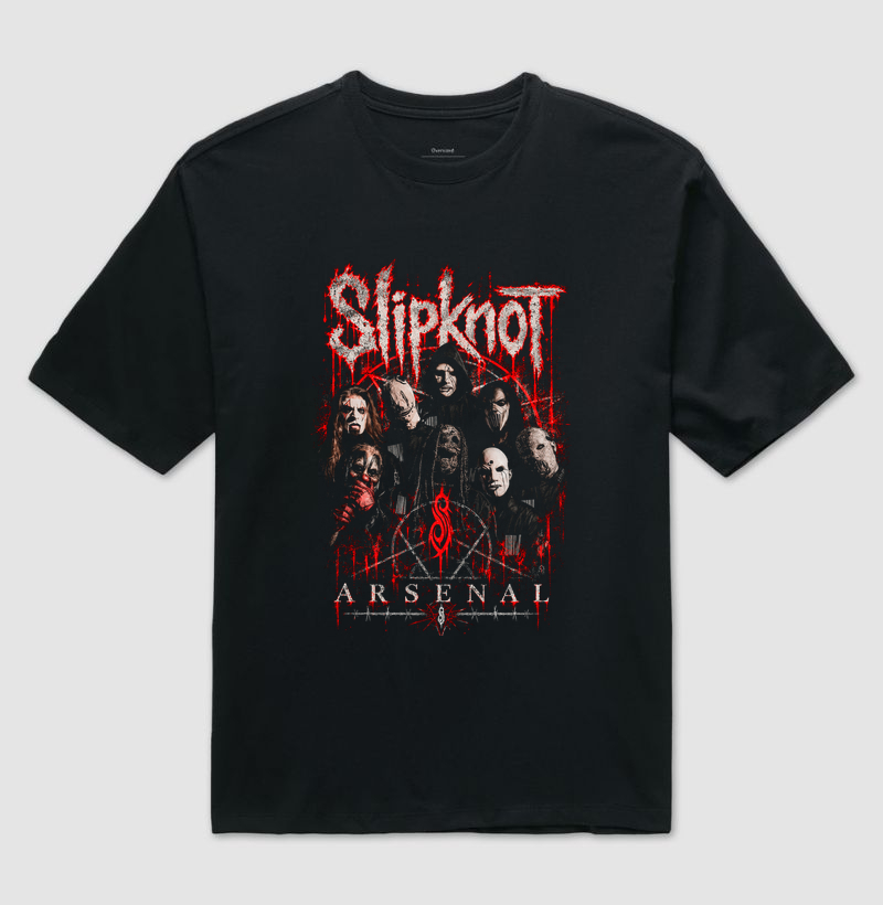 Oversized Unissex - Slipknot Arsenal Music