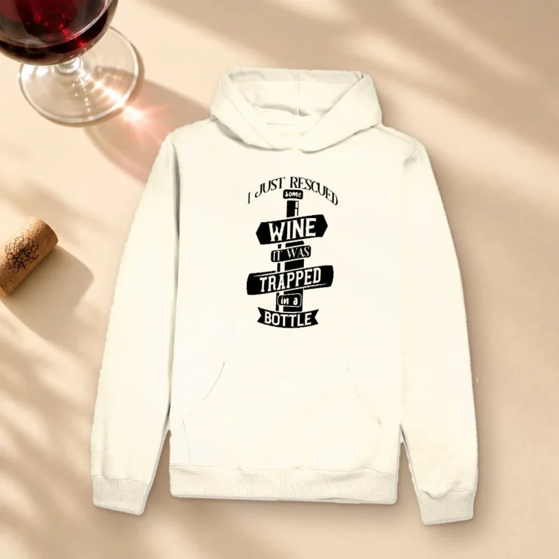 Moletom Wine Rescue - Hoodie Moletom