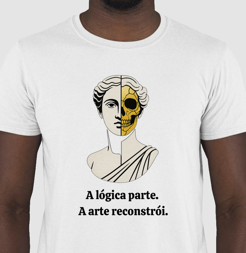 Camiseta racionalidade em ruínas