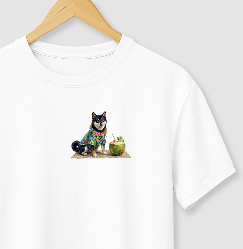 Shiba Inu Preto - Férias